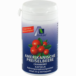 Preiselbeere Amerik 400mg 60 Stück - ab 9,97 €