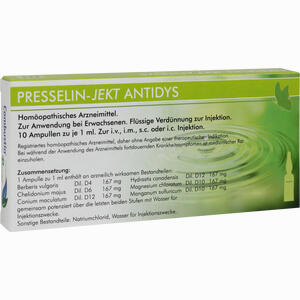 Presselin- Jekt Antidys Ampullen 10 x 1 ml - ab 14,75 &euro;