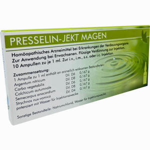 Presselin- Jekt Magen Ampullen 10 x 1 ml - ab 15,71 €