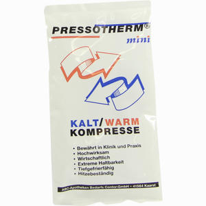 Pressotherm Mini Kalt- /Warm- Kompresse 8,5x14,5cm 1 Stück - ab 0,00 €