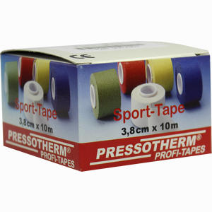 Pressotherm Sport- Tape Gelb 3.8cmx10m Verband 1 Stück - ab 5,00 €