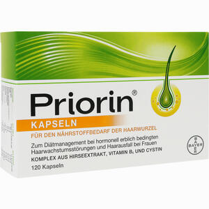 Priorin Kapseln  120 Stück - ab 34,46 €
