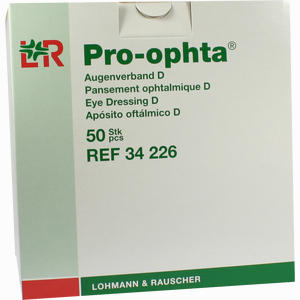 Pro Ophta Augenverband D 50 Stück - ab 148,22 €