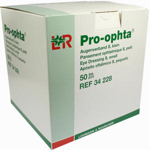 Pro Ophta Augenverband S Klein 50 Stück - ab 143,21 €