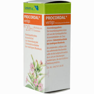 Procordal Vertigo Mischung Dilution 20 ml - ab 0,00 &euro;