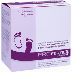 Profertil Female 3- Monatskombipackung Tabletten/kapseln  1 Stück - ab 139,13 €