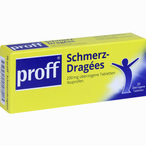 Proff Schmerzdragees Tabletten 20 Stück - ab 0,00 &euro;