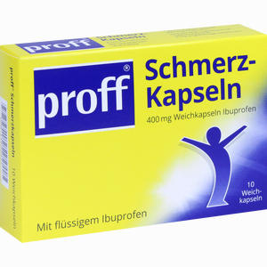 Proff Schmerzkapseln  10 Stück - ab 3,50 €