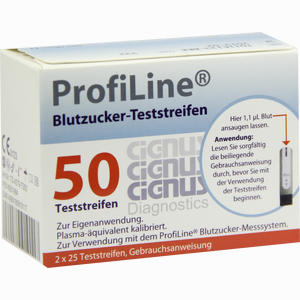 Profiline Teststreifen Cignus  2 x 25 Stück - ab 26,89 €