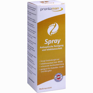 Prontoman Fußpflege- Spray  75 ml - ab 4,77 &euro;