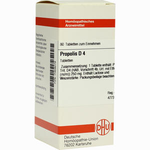 Propolis D4 Tabletten 80 Stück - ab 0,00 €