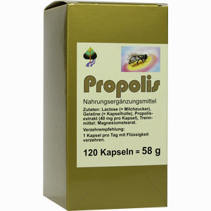 Propolis Kapseln 120 Stück - ab 17,06 €
