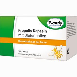 Propolis- Kapseln mit Blütenpollen  100 Stück - ab 0,00 &euro;