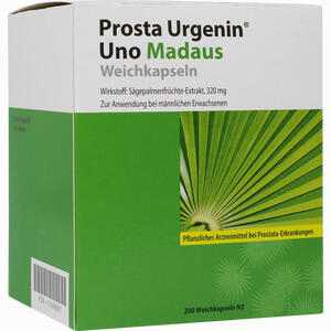 Prosta Urgenin Uno Madaus Weichkapseln 200 Stück - ab 54,02 &euro;