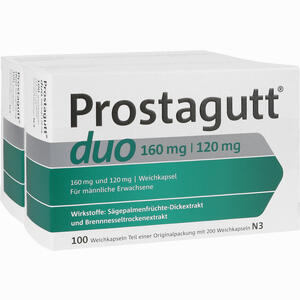 Prostagutt Duo 160 Mg/120 Mg Weichkapseln  200 Stück