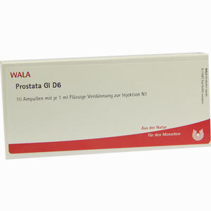 Prostata Gl D6 Ampullen 10 x 1 ml - ab 0,00 &euro;