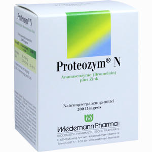 Proteozym N Dragees 200 Stück Proteozym N Dragees 200 Stück