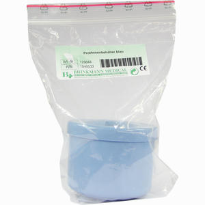 Prothesenbehälter Aus Kunststoff mit Deckel und Einsatz Blau 1 Stück - ab 1,94 €