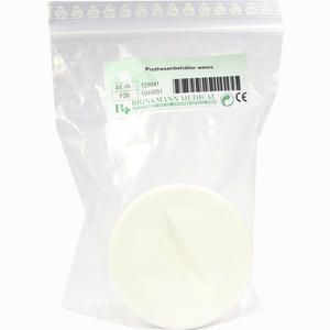 Prothesenbehälter Aus Kunststoff mit Deckel und Einsatz Weiß 1 Stück - ab 1,91 €