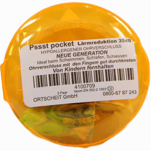 Pssst Pocket Ohrverschluss 4 Stück - ab 2,32 €