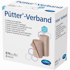 Pütter- Verband 8cm/10cmx5m Binde 2 Stück - ab 13,95 €