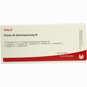 Pulmo Gl Serienpackung Iii Ampullen 10 x 1 ml - ab 0,00 &euro;