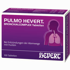 Pulmo Hevert Bronchialcomplex Tabletten  100 Stück - ab 15,98 €
