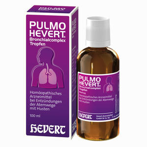 Pulmo Hevert Bronchialcomplex Tropfen  100 ml - ab 23,58 €