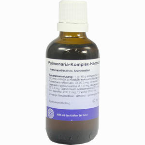 Pulmonaria Kompl Hanosan Fluid 50 ml - ab 0,00 €