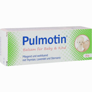 Pulmotin Balsam für Baby & Kind 25 g - ab 5,22 €