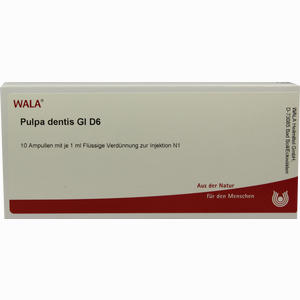 Pulpa Dentis Gl D6 Ampullen 10 x 1 ml - ab 0,00 €