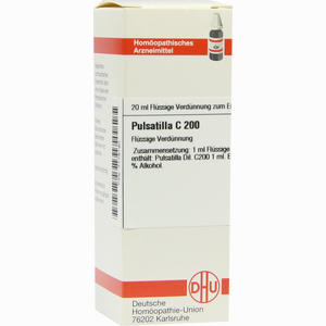 Pulsatilla C200 Dilution 20 ml - ab 14,09 €