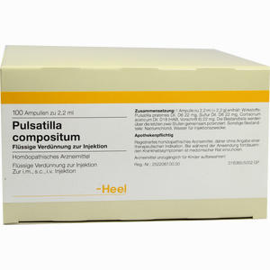 Pulsatilla Comp Ampullen 100 Stück - ab 134,36 €