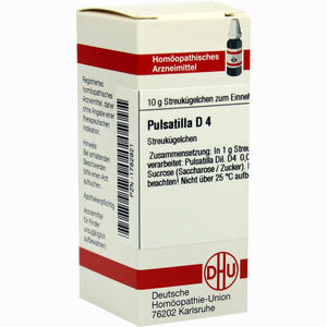 Pulsatilla D4 Globuli DHU-Arzneimittel GmbH & Co. KG 10 g - ab 7,08 €