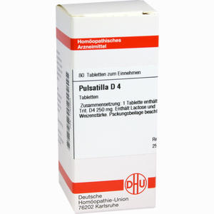 Pulsatilla D4 Tabletten 80 Stück - ab 7,84 €