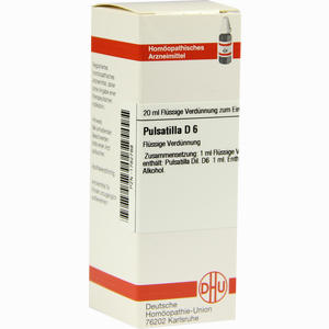 Pulsatilla D6 Dilution 20 ml - ab 7,95 €