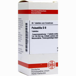 Pulsatilla D8 Tabletten 80 Stück - ab 8,72 €