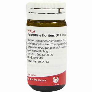 Pulsatilla E Floribus D4 Globuli 20 g - ab 7,62 €