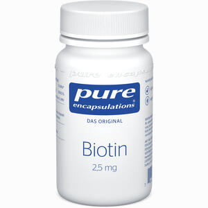 Pure Encapsulations Biotin 2.5mg Kapseln 60 Stück - ab 14,83 €