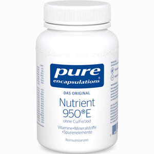 Pure Encapsulations Nutrient 950e Ohne Cu/Fe/Jod Kapseln 90 Stück Pure Encapsulations Nutrient 950e Ohne Cu/Fe/Jod Kapseln 90 Stück