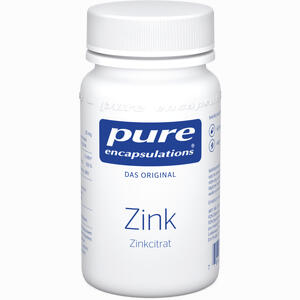 Pure Encapsulations Zink (zinkcitrat) 60 Stück - ab 19,99 €