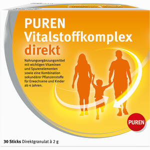 Puren Vitalstoffkomplex Direkt Granulat 30 Stück - ab 9,98 €