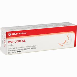 Abbildung von Pvp- Jod Al Salbe  25 g