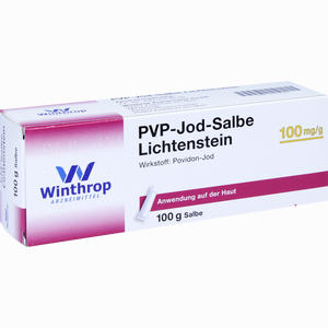 Pvp- Jod Salbe Lichtenstein  100 g - ab 0,00 &euro;