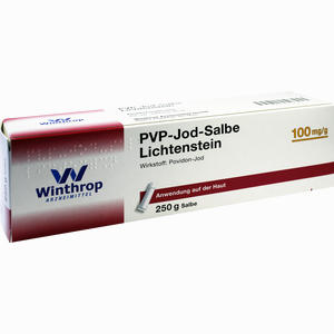 Pvp- Jod Salbe Lichtenstein  250 g Pvp- Jod Salbe Lichtenstein  250 g