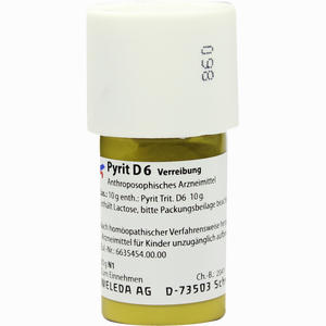 Pyrit D6 Trituration 20 g - ab 0,00 €