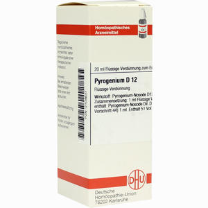 Pyrogenium D12 Dilution 20 ml - ab 0,00 €