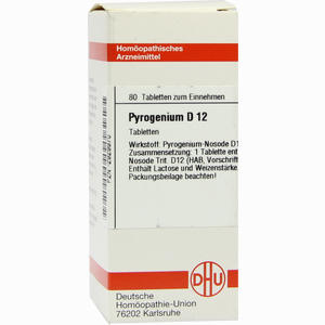 Pyrogenium D12 Tabletten 80 Stück - ab 0,00 €
