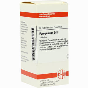 Pyrogenium D8 Tabletten 80 Stück - ab 0,00 &euro;