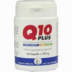 Q 10 Plus Magnesium, Vit. E & Selen Kapseln  60 Stück - ab 18,95 €